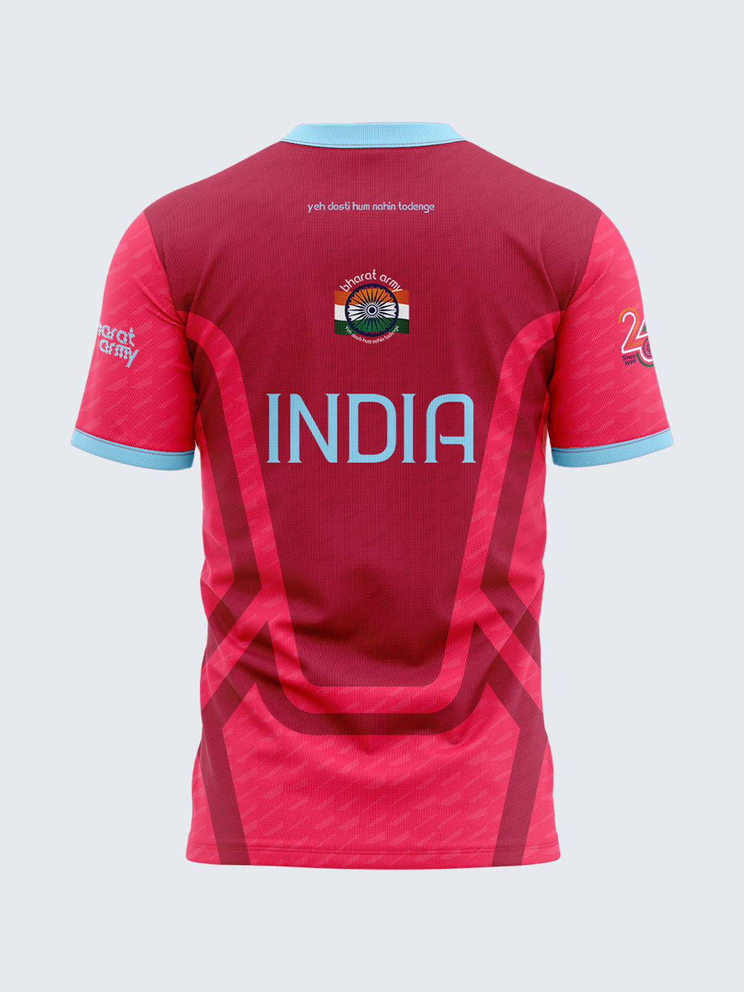Bharat Army Jersey - Pink