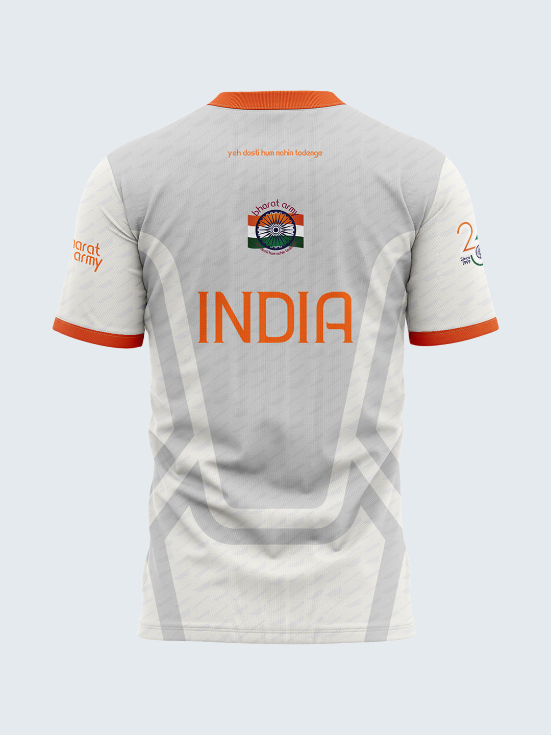 Bharat Army Jersey - White