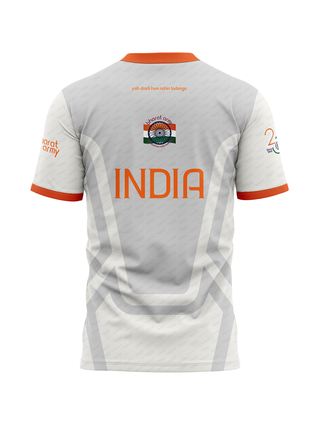 Bharat Army Jersey - White
