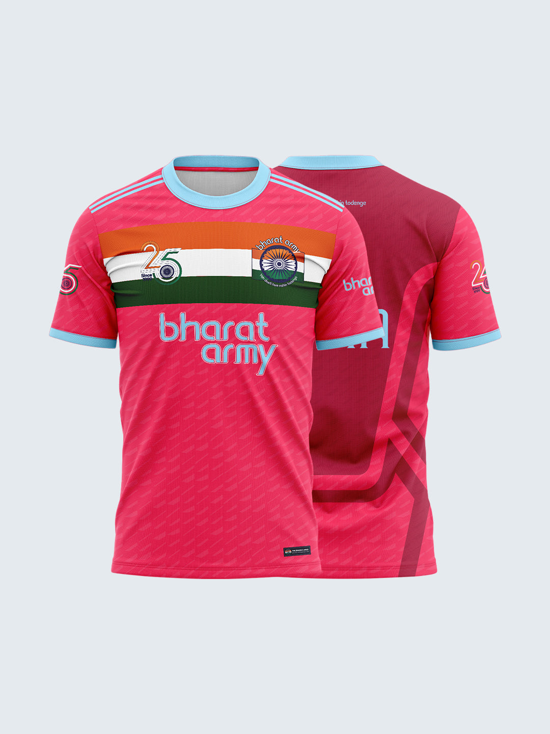 Bharat Army Jersey - Pink