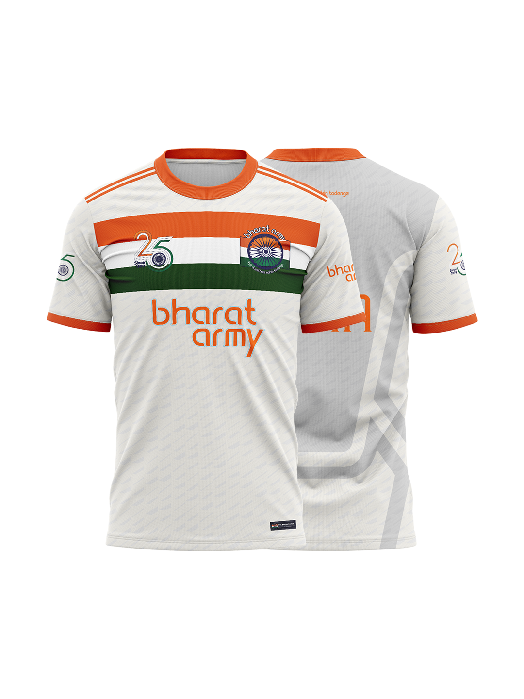Bharat Army Jersey - White