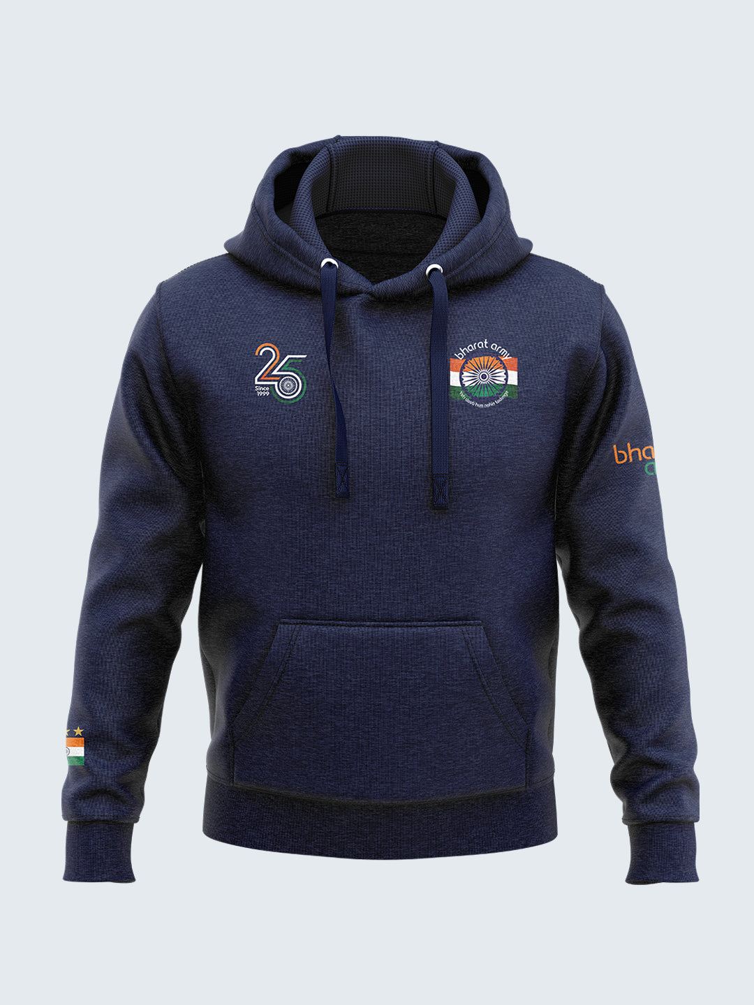 Bharat Army Hoodie (Navy Blue)