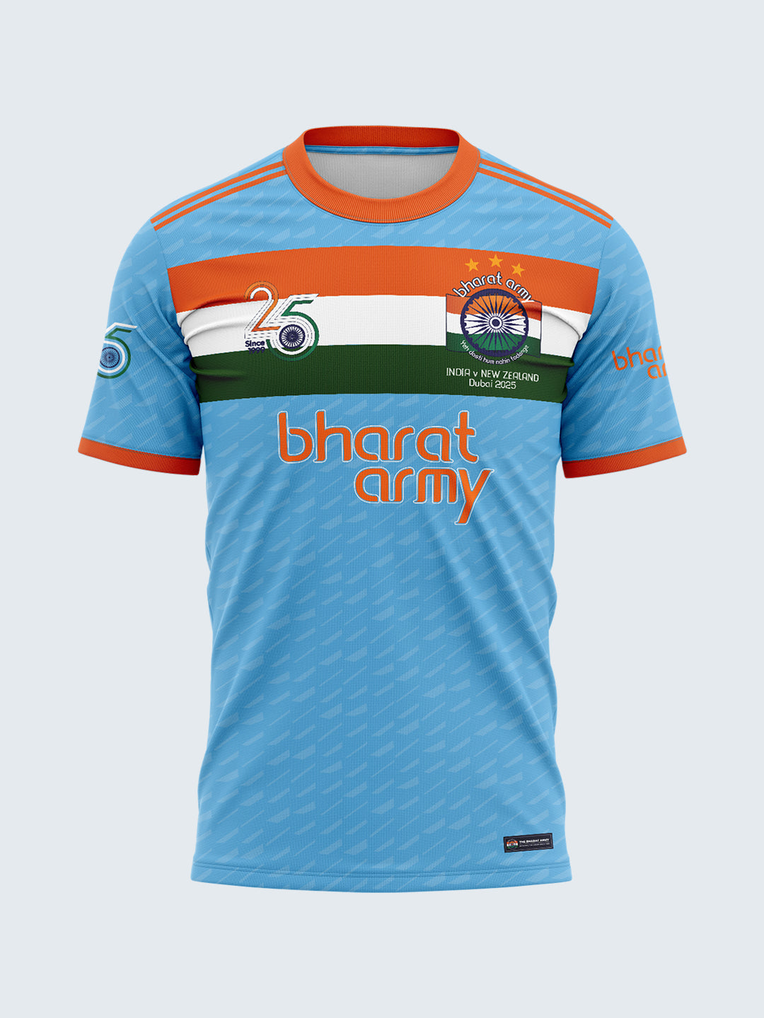 Bharat Army Champions 25 Jersey - Blue