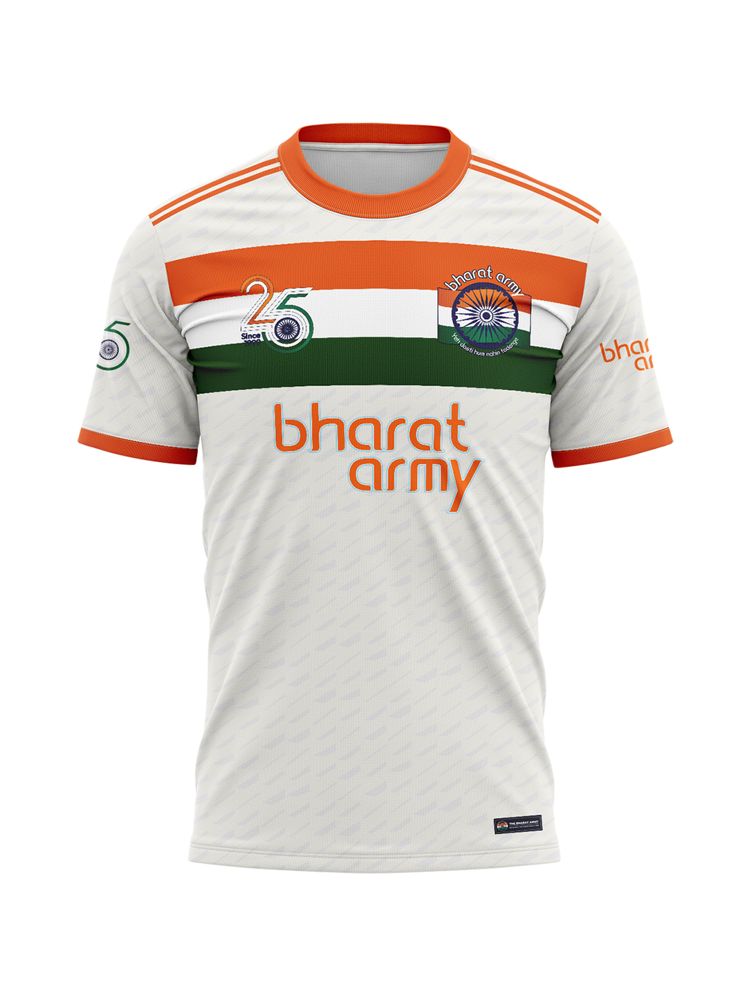 Bharat Army Jersey - White