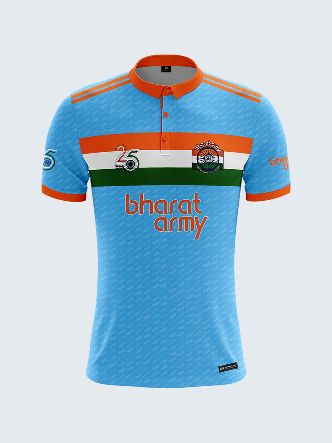 Bharat Army Polo Jersey - Blue