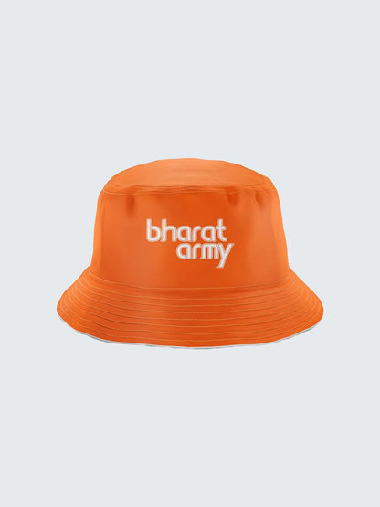 Reversible Bucket Hat Blue and Orange