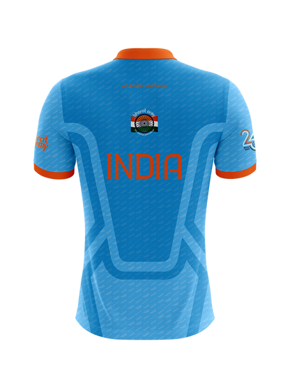 Bharat Army Polo Jersey - Blue