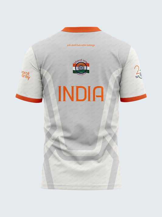 Bharat Army Jersey - White