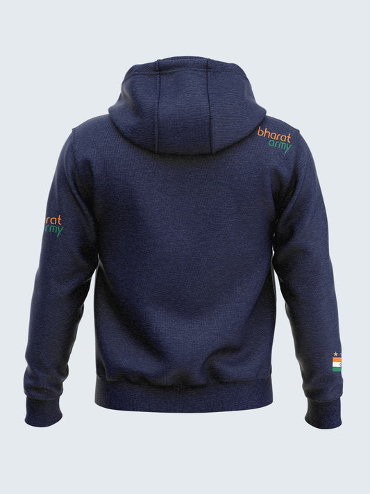 Bharat Army Hoodie (Navy Blue)