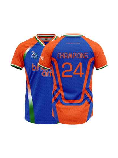 Bharat Army 25th Anniversary Limited Edition Match Day Jersey 2025
