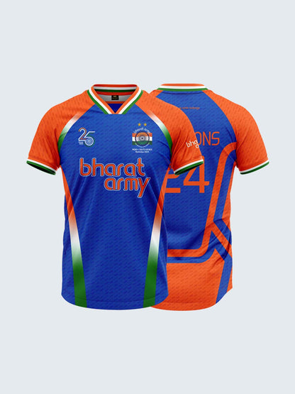 Bharat Army 25th Anniversary Limited Edition Match Day Jersey 2025