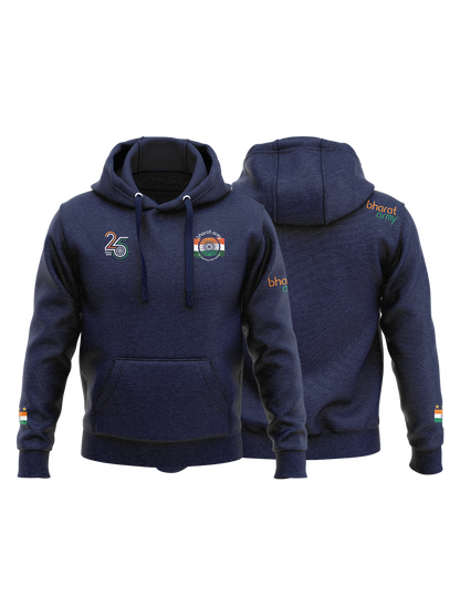 Bharat Army Hoodie (Navy Blue)