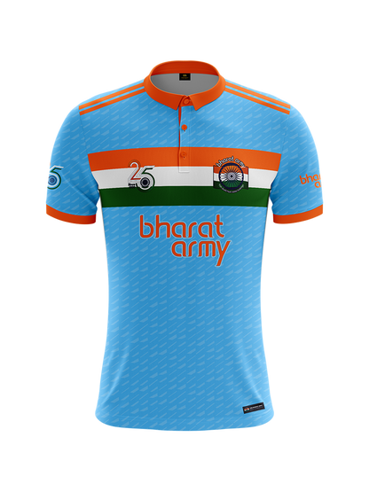 Bharat Army Polo Jersey - Blue