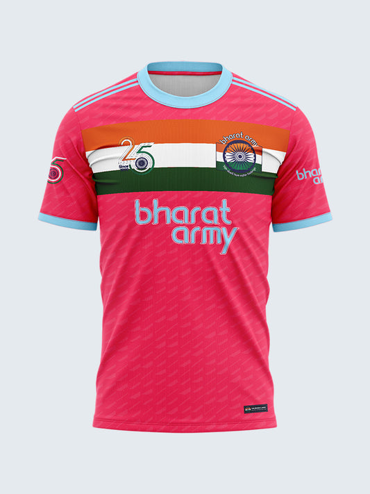Bharat Army Jersey - Pink