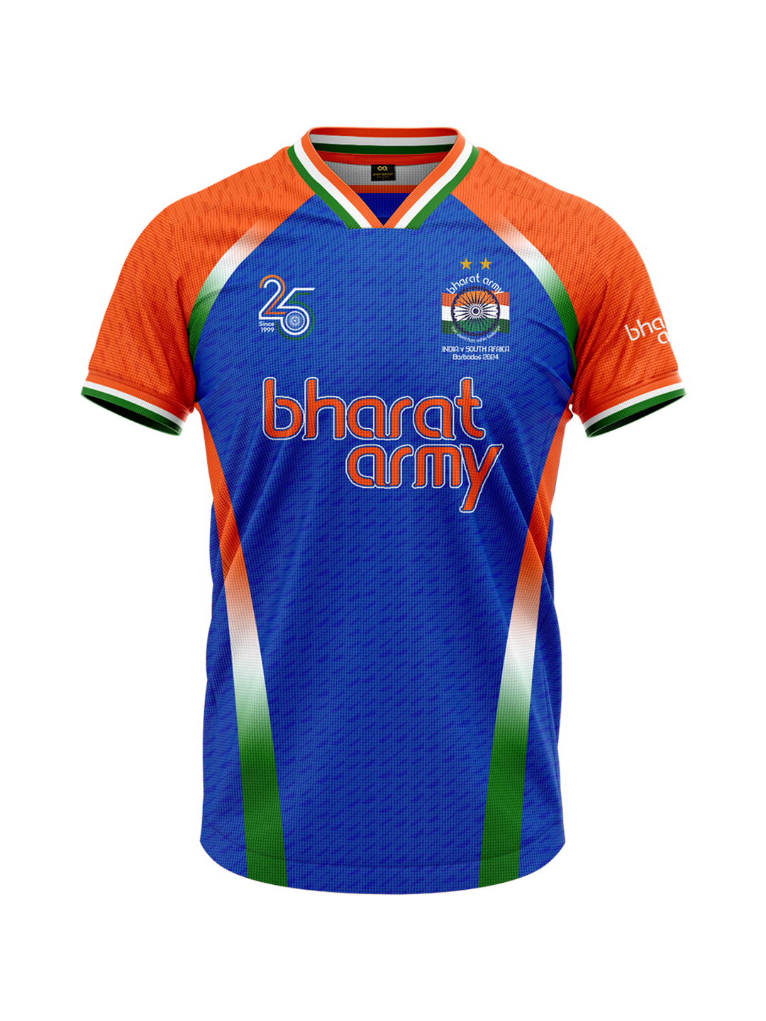 Bharat Army 25th Anniversary Limited Edition Match Day Jersey 2025