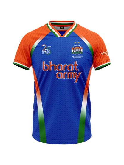 Bharat Army 25th Anniversary Limited Edition Match Day Jersey 2025
