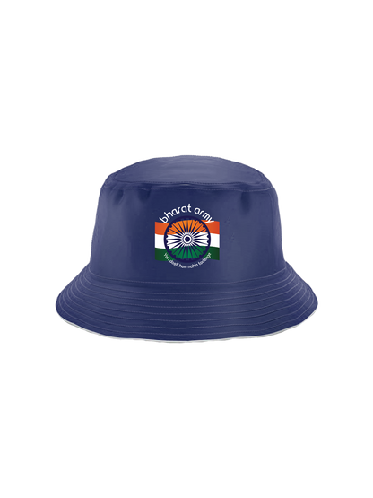 Reversible Bucket Hat Blue and Pink