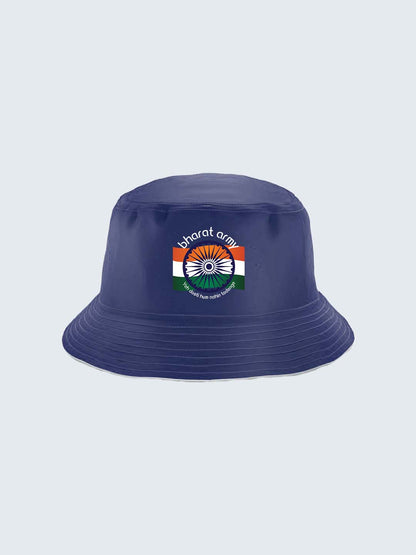 Reversible Bucket Hat Blue and Pink