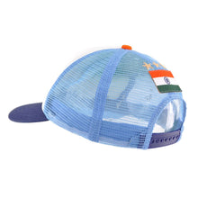 Load image into Gallery viewer, Bharat Army Light Blue &amp; White Trucker Cap
