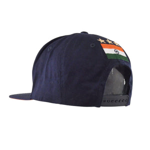 Bharat Army Navy Blue Snapback Cap